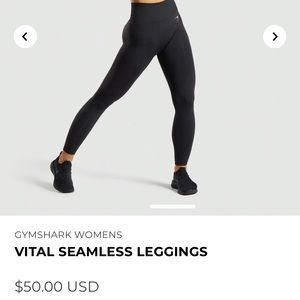 NWT Gymshark Vital Seamless Leggings